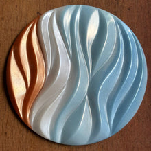 Porta-Copo de Resina Epóxi com Filtro Solar – Efeito Metálico (unidade)