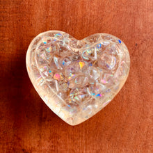 Coração de resina epóxi P