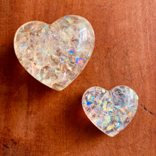 Coração de resina epóxi P