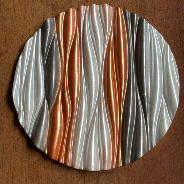 Porta-Copo de Resina Epóxi – Efeito Metálico (unidade)