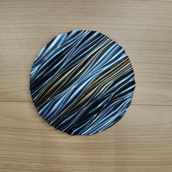 Porta-Copo de Resina Epóxi com Filtro Solar – Efeito Metálico (unidade)