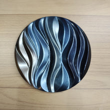 Porta-Copo de Resina Epóxi com Filtro Solar – Efeito Metálico (unidade)